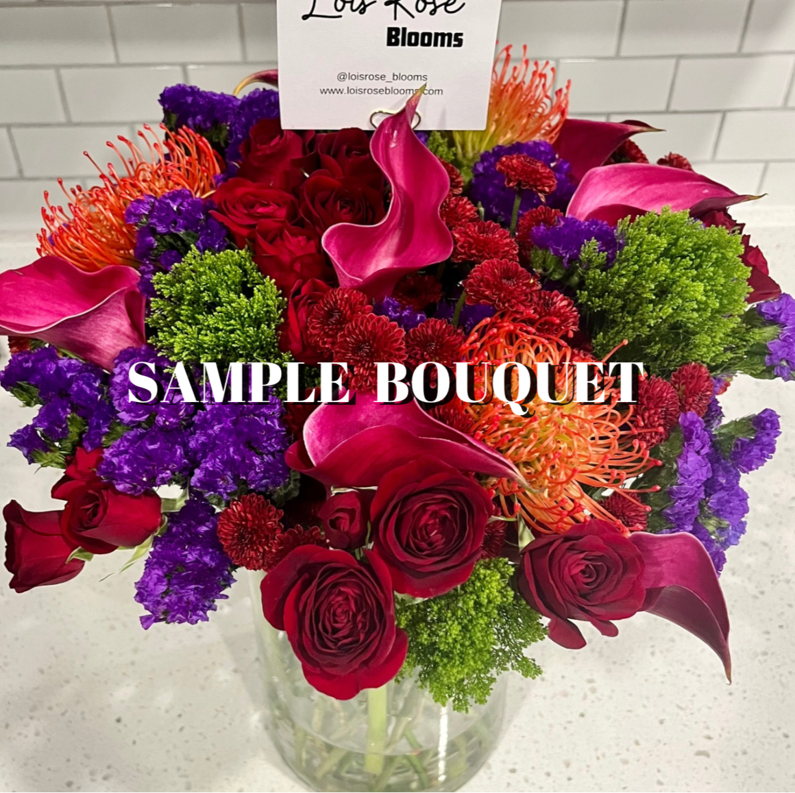 Flower Bouquet (vase included)